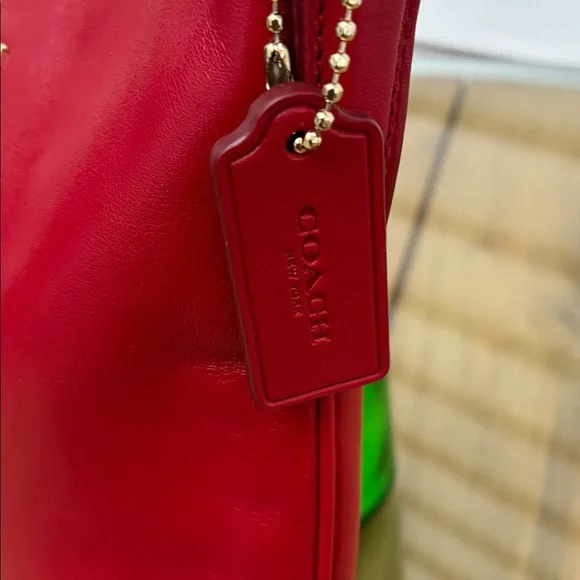 Coach Vibrant Red Crossbody Bag - Picture 2 of 11